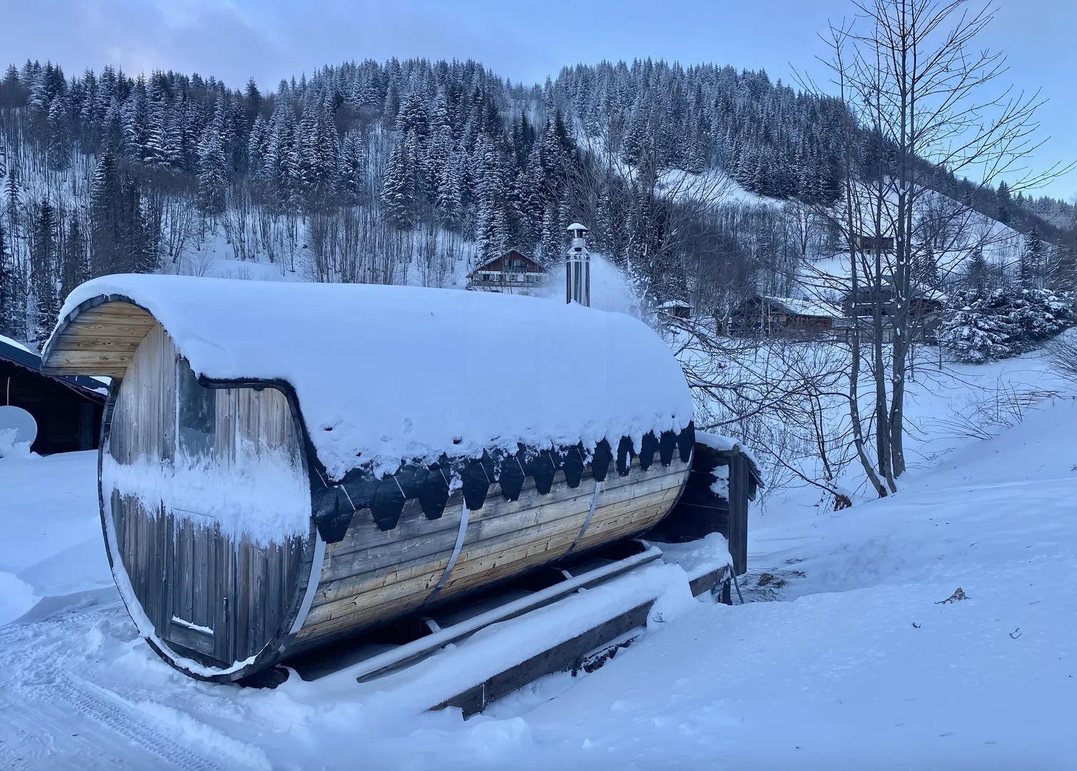 Luxueux chalet de montagne situé dans une piste de ski - Property photo 8