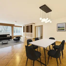 Bel appartement de 142 m2 habitables, situé à Florissant.