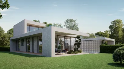 Magnifique maison contemporaine à vendre à Versoix.